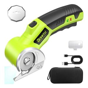 New 4V Rechargeable Rotary Cordless Electric Scissors